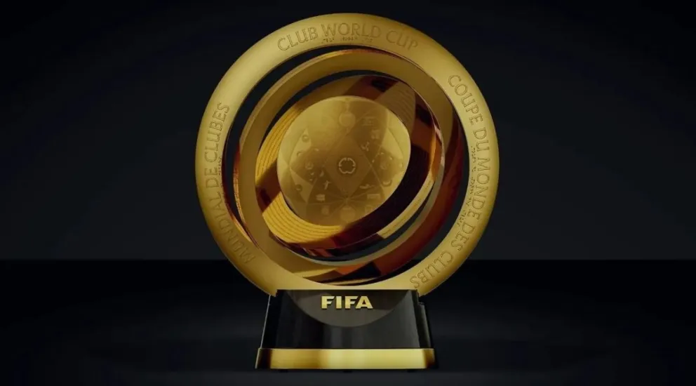 El trofeo que presentó FIFA y que estará en juego el próximo año. Foto: FIFA