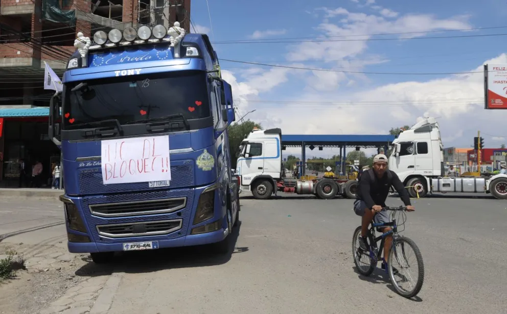 Una foto referencial de sector de transporte pesado. Foto: APG
