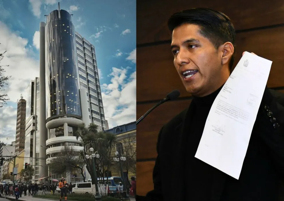 El despacho de Economía y Andrónico Rodríguez. Fotos: Ministerio de Economía y APG