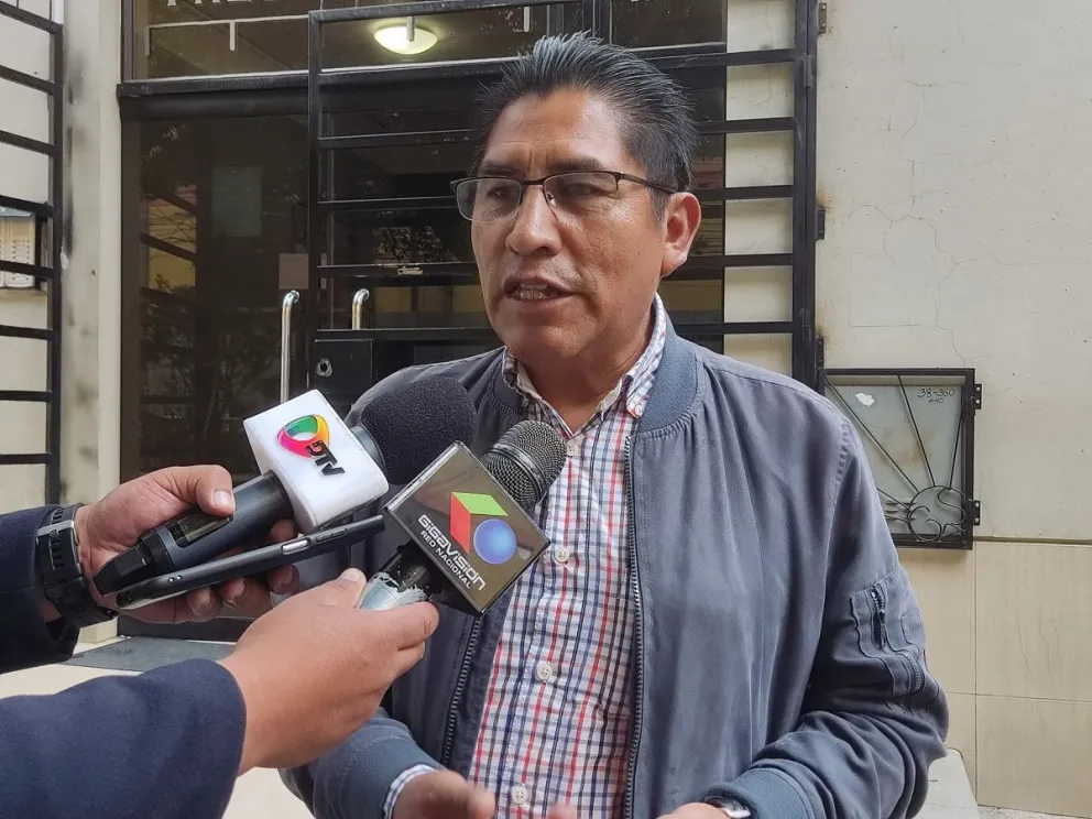 El líder del MTS, Félix Patzi. Foto: DTV