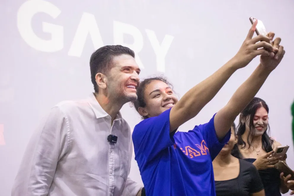 Gary Añez en una imagen tomada de su perfil en Facebook.