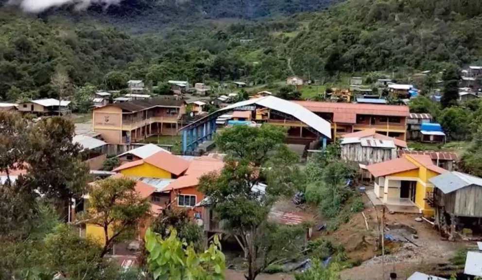 La comunidad de Pucamayo, en Villa Tunari, Cochabamba. Foto: Asuntos Centrales