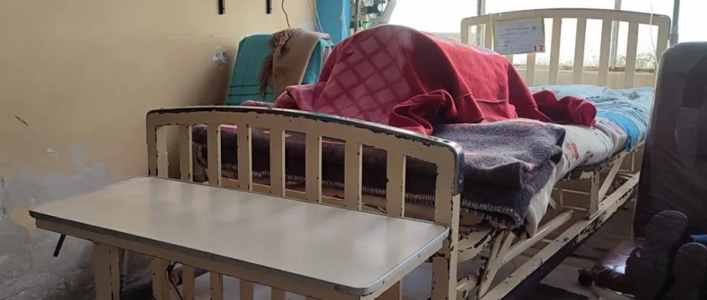 La sala en la que se encuentra el niño en plena recuperación. Foto: Unitel