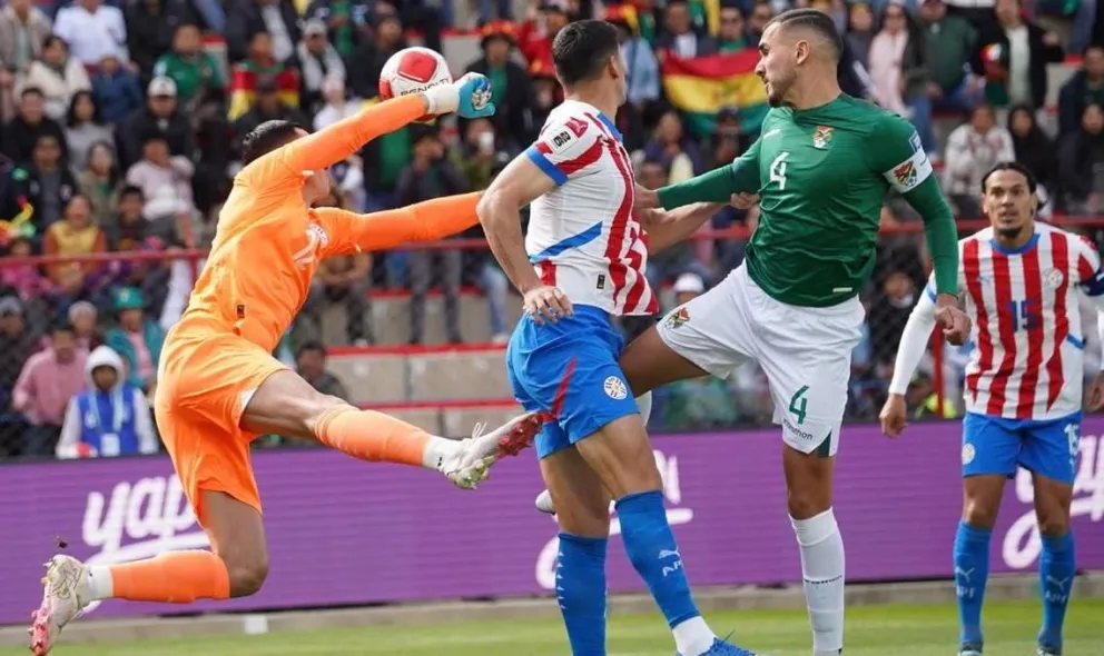 Un ataque de Bolivia protagonizado por Lios Haquin sin consecuencias. Foto: APG