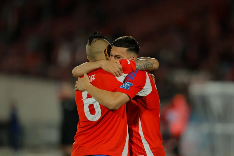Los trasandinos volvieron a celebrar en condición de local. Foto: Conmebol