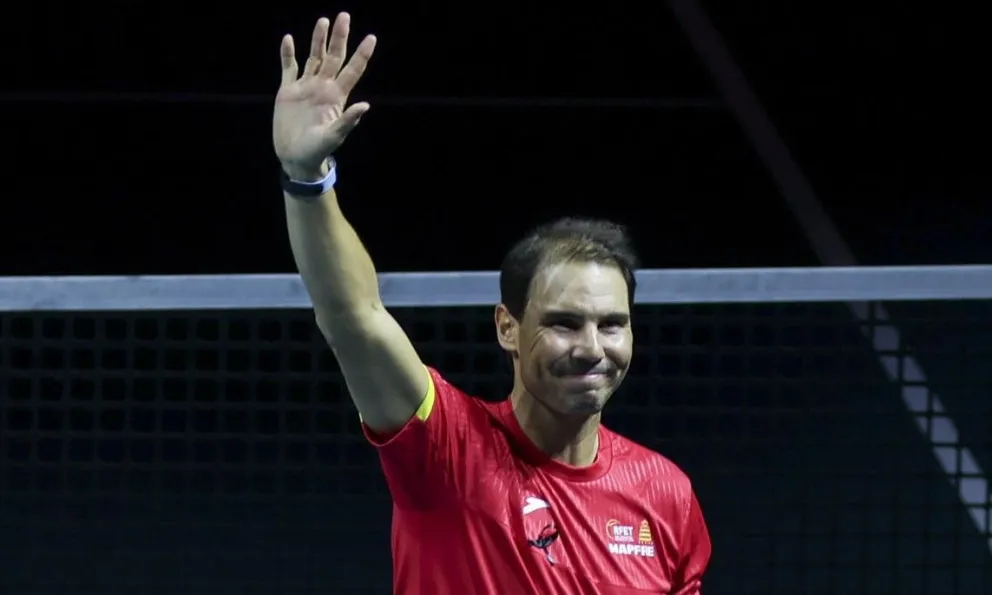 Rafael Nadal se despidió del tenis el martes 19 de noviembre en España.