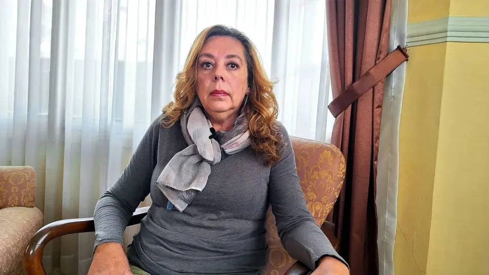 La abogada Kathia Saucedo, en entrevista con Visión 360. Foto: Visión 360