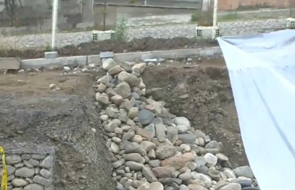 El lugar aún tiene daños causados en marzo pasado.   Foto: Captura Unitel