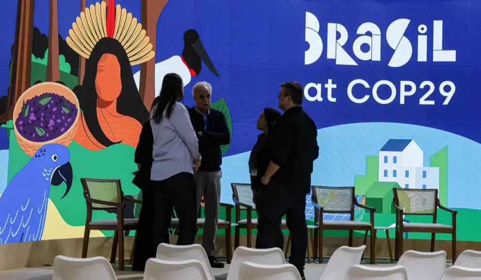 Participantes en la COP29 de Bakú, Azerbaiyán. Foto: EFE