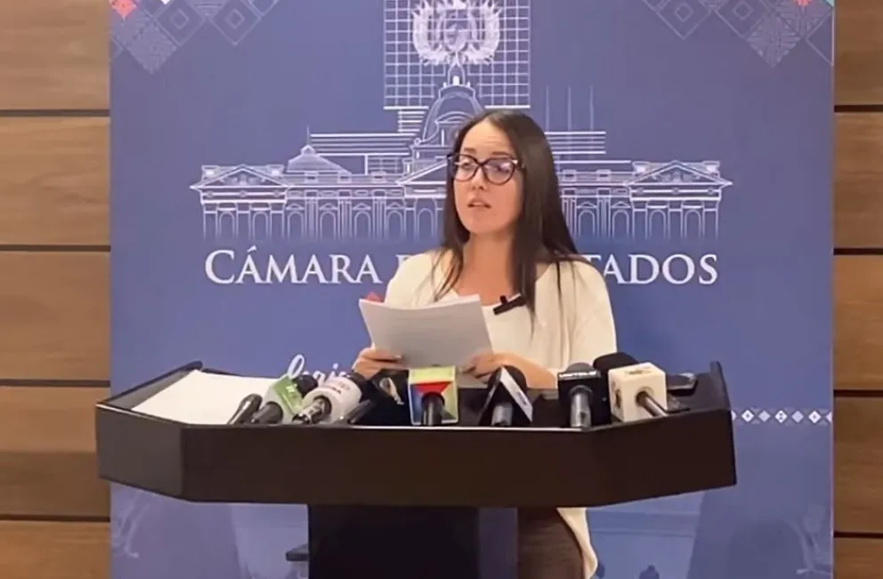 La diputada de CC, Luciana Campero, en una imagen de archivo. Foto: Captura de video