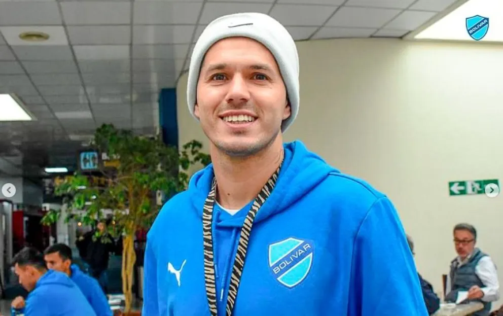 Rodríguez, previo al viaje a Tarija para enfrentar a Tomayapo. Foto: Club Bolívar.