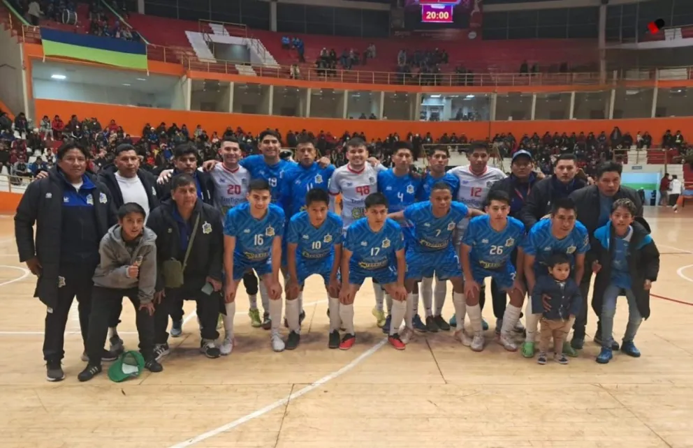 El plantel potosino previo a la final de ida. Foto: Club Córdova.