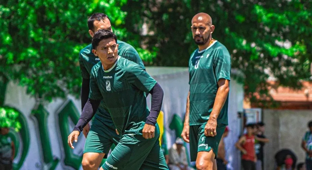 Entrenamiento del club Albiverde. Foto: Oriente Petrolero.