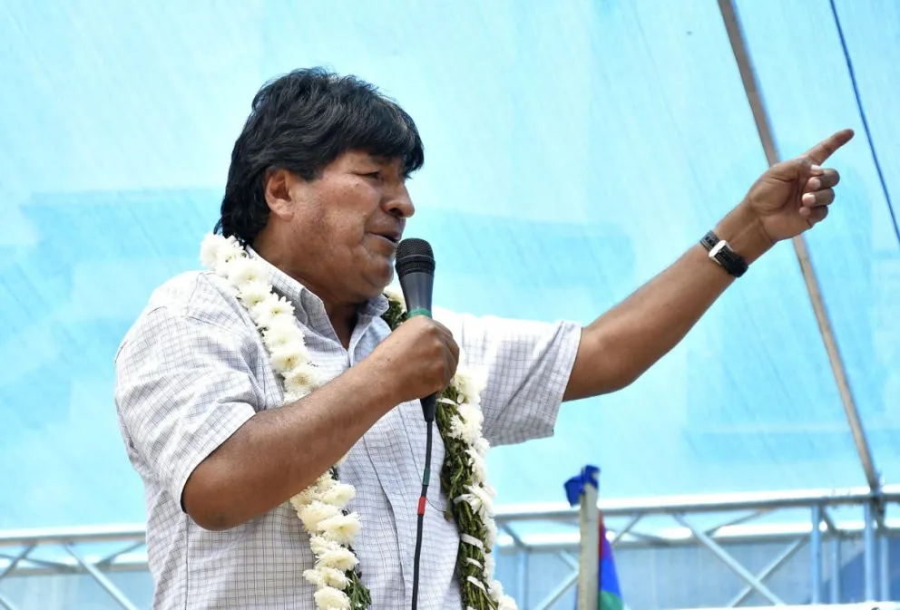 Evo Morales en una imagen de archivo. Foto: EFE