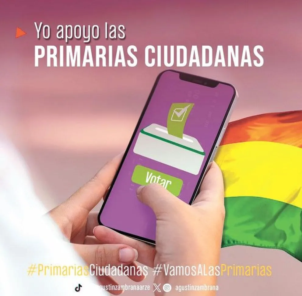 El logo de la iniciativa Primarias Ciudadanas. Foto: Agustín Zambrana Facebook