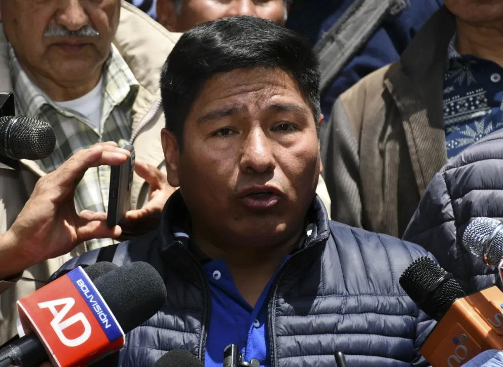 El presidente "arcista" del MAS, Grover García, en una imagen de archivo. Foto: APG