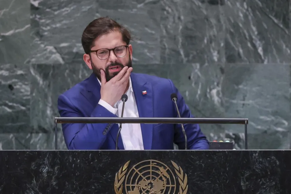 Gabriel Boric en una imagen de archivo. Foto: EFE