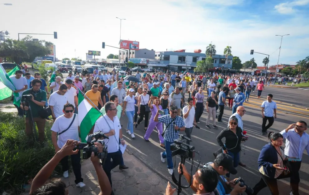 Una imagen del Anillazo en Santa Cruz. Foto: Gobernación de Santa Cruz