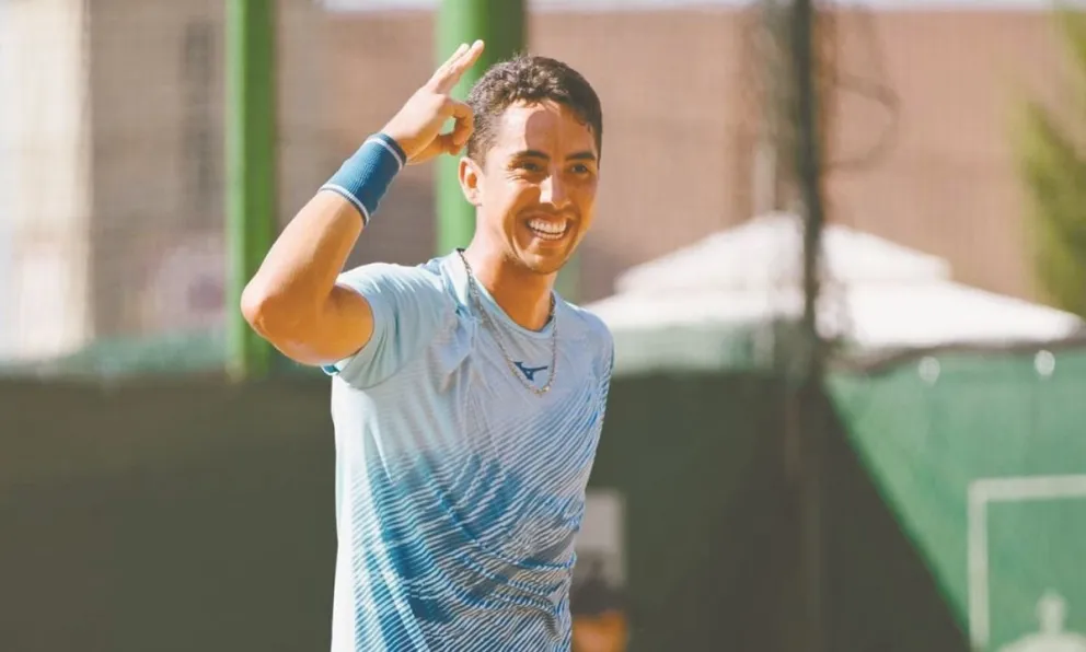 Murkel contento por ganar el challenger en Rumania. Foto: Challenger de Brasov.