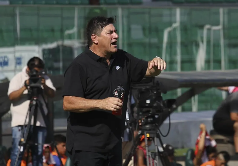 Marcelo Straccia, ex entrenador del club Real Santa Cruz. Foto: APG