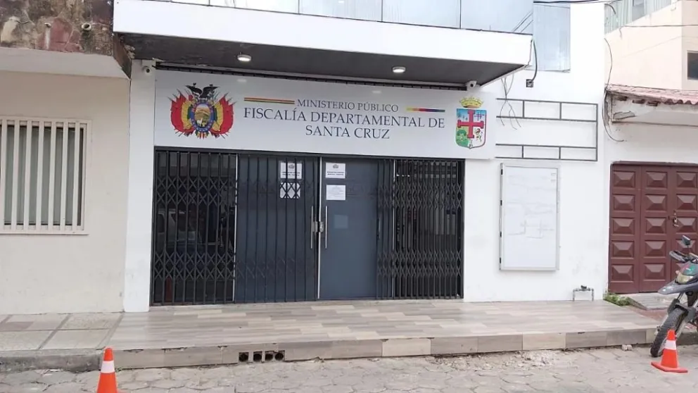 Sede de la Fiscalía de Santa Cruz. Foto: FGE