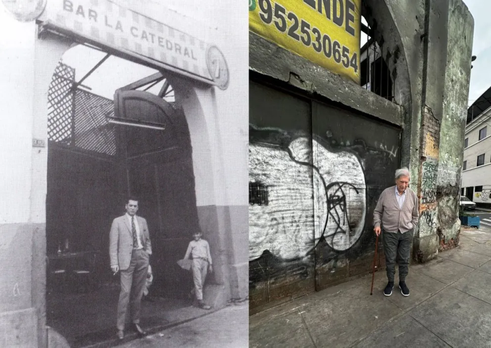 Fotos publicadas por Álvaro Vargas Llosa, hijo del escritor, en su cuenta en X. 