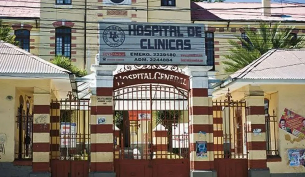 Fachada del Hospital de Clínicas. FOTO: Defensoría del Pueblo