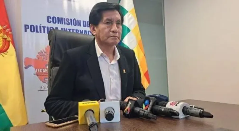 El senador Félix Ajpi en una imagen de archivo. Foto: APG