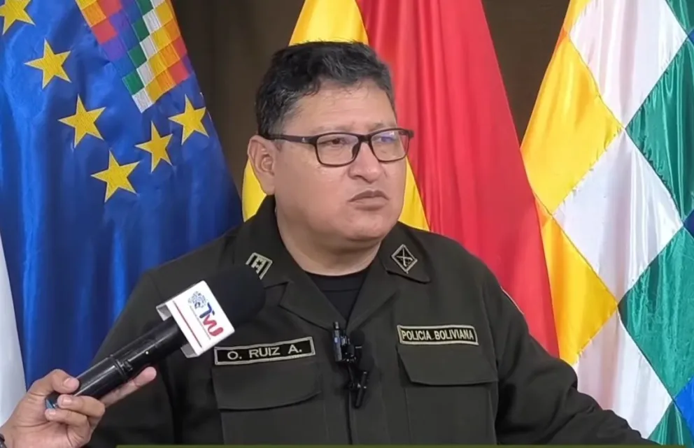 Co,andante departamental de Pando.    Foto: Policía Pando 