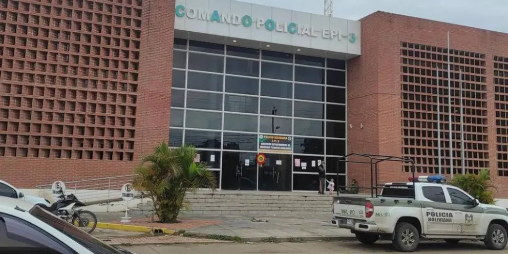 Estación Policial Integral (EPI) del Plan 3000, en Santa Cruz.   Foto: Vía Unitel