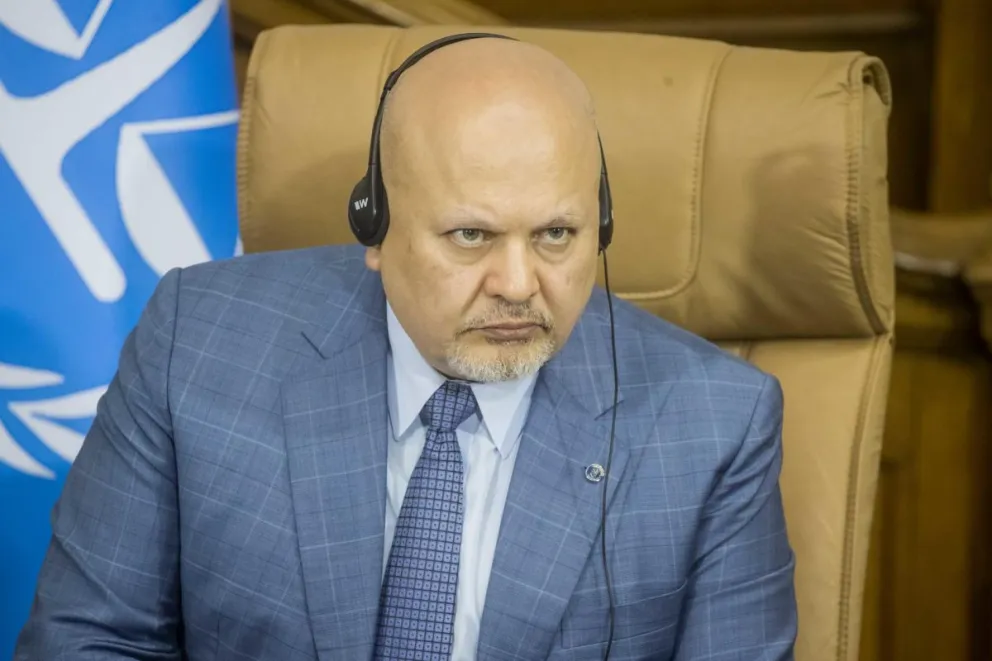 Imagen de archivo del Fiscal de la Corte Penal Internacional (CPI), Karim Khan. Foto: EFE