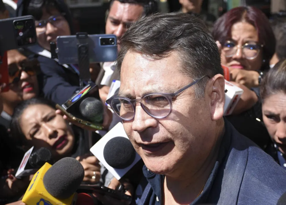 Jhonny Aguilera, viceministro de Régimen Interior y Policía. Foto: APG 