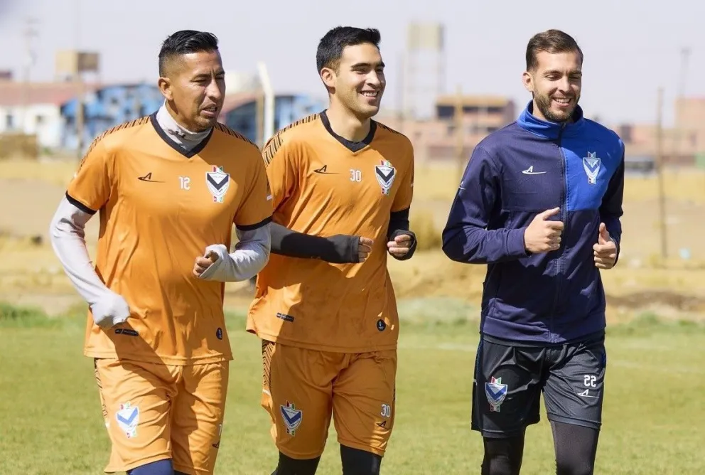 Los jugadores de GV San José en un entrenamiento en la Capital de Pagador. Foto: GV