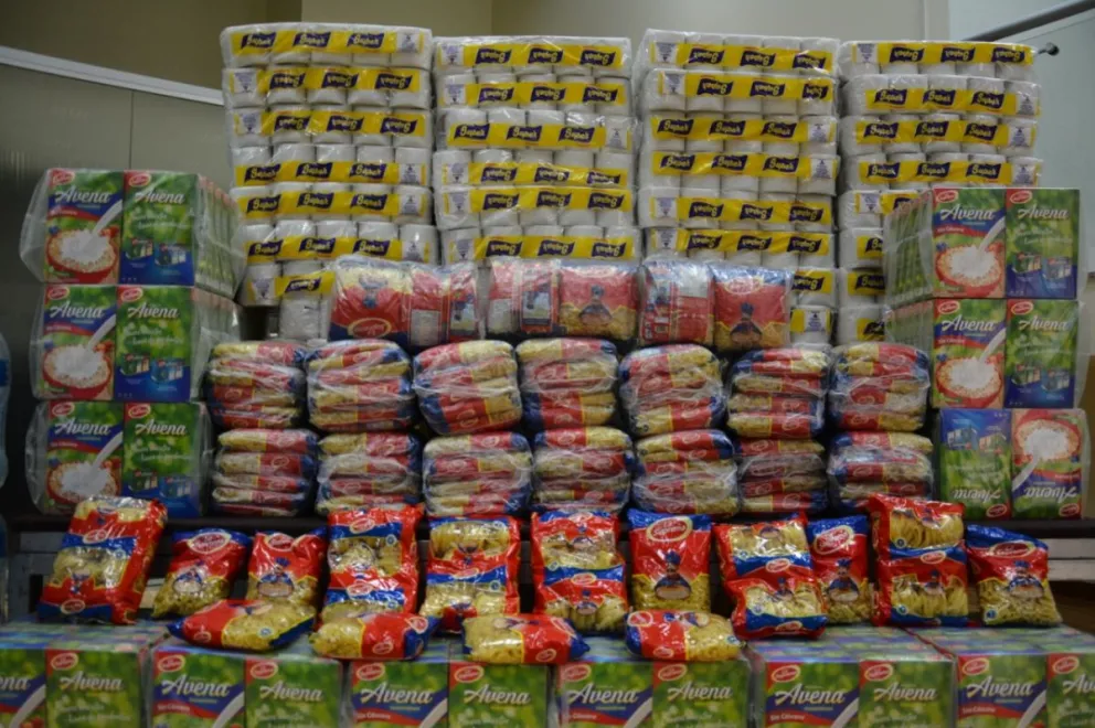 Alimentos acopiados. Foto: ABI (referencial)