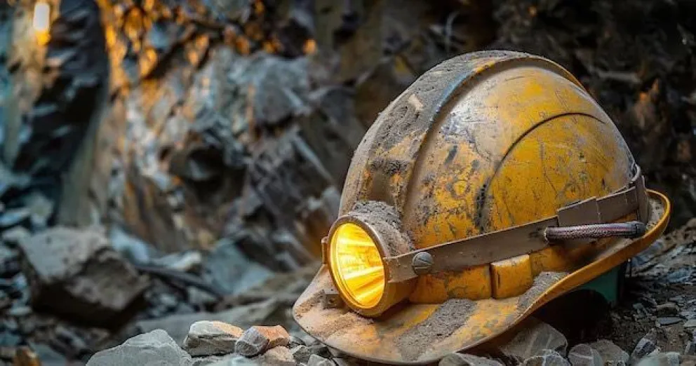 Un caso de minero, al interior de un socavón. Foto: Felcc