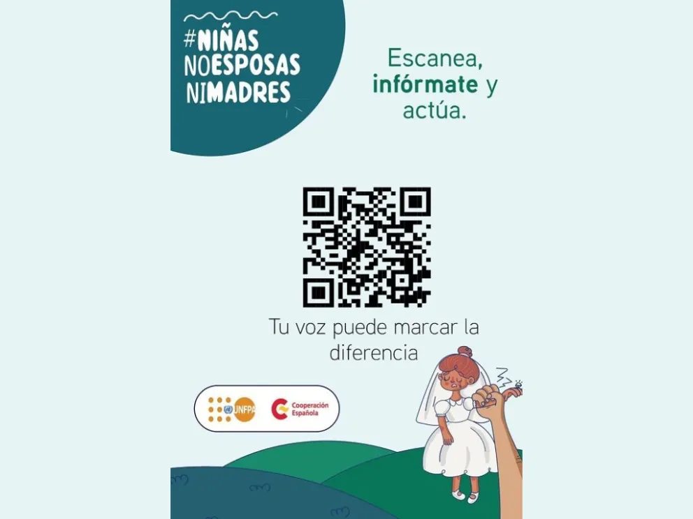 Difunden la campaña de información. Foto: Unfpa
