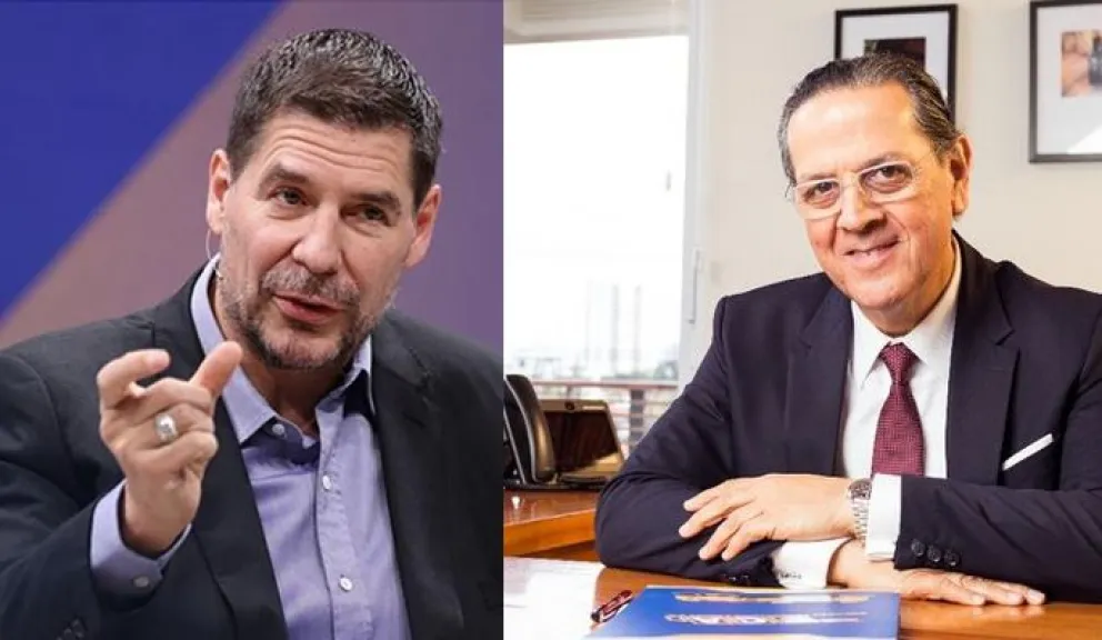 Marcelo Claure y Carlos Gill. Fotos obtenidas de RRSS