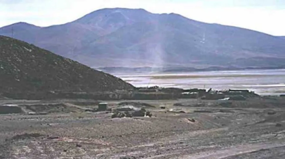 Una vista del salar Empexa, en Potosí. Foto: El Potosí