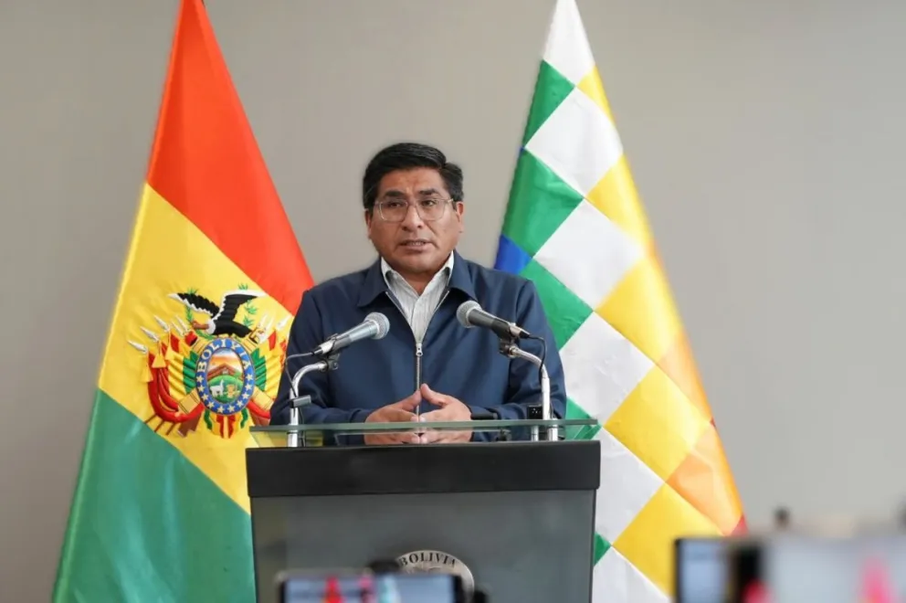 Néstor Huanca, ministro de Desarrollo Productivo. Foto: Ministerio de Desarrollo Productivo