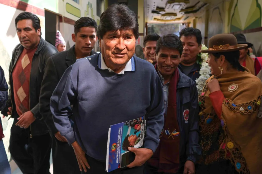 Fotografía de archivo del pasado 20 de agosto de Evo Morales. Foto: EFE