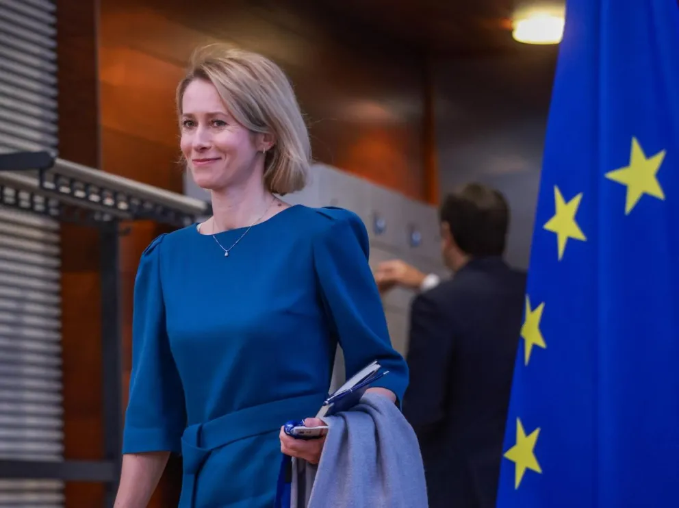 La alta representante de la UE para Asuntos Exteriores y de Seguridad, Kaja Kallas. Foto: EFE 