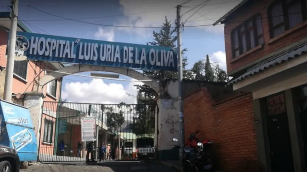El hospital Luis Uría de la Oliva, en la ciudad de La Paz. Foto: ABI
