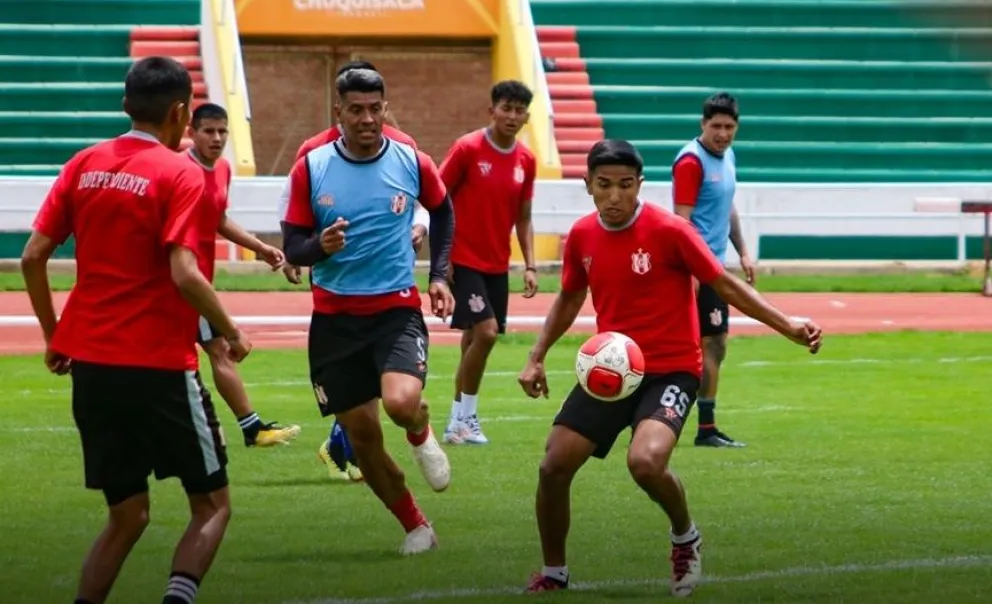 Entrenamiento del conjunto capitalino. Foto: Club Independiente.