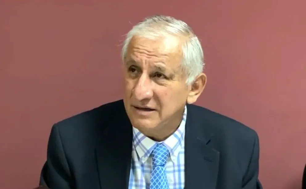 Marcos Goitia, presidente del Tribunal Superior de Apelaciones (TSA): Foto: captura de pantalla