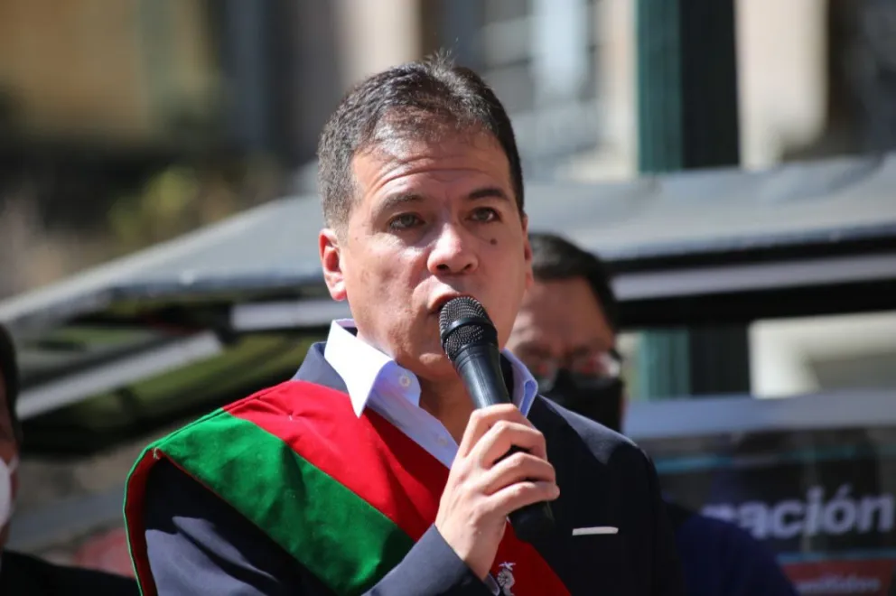 Javier Escalier, concejal del MAS. Foto: Concejo Municipal