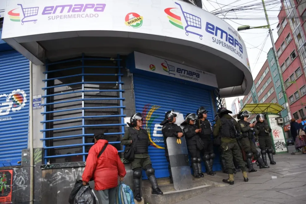 Una imagen referencial de las instalaciones de Emapa en la ciudad de La Paz. Foto: APG