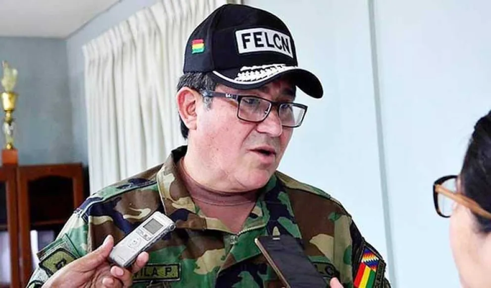 Dávila fue director de la Felcn durante el gobierno de Evo Morales. Foto: DTV