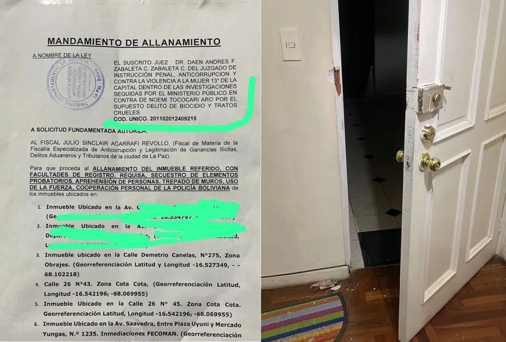 Imágenes compartidas por la hija del exmandatario, esta madrugada. Foto: Evaliz Morales