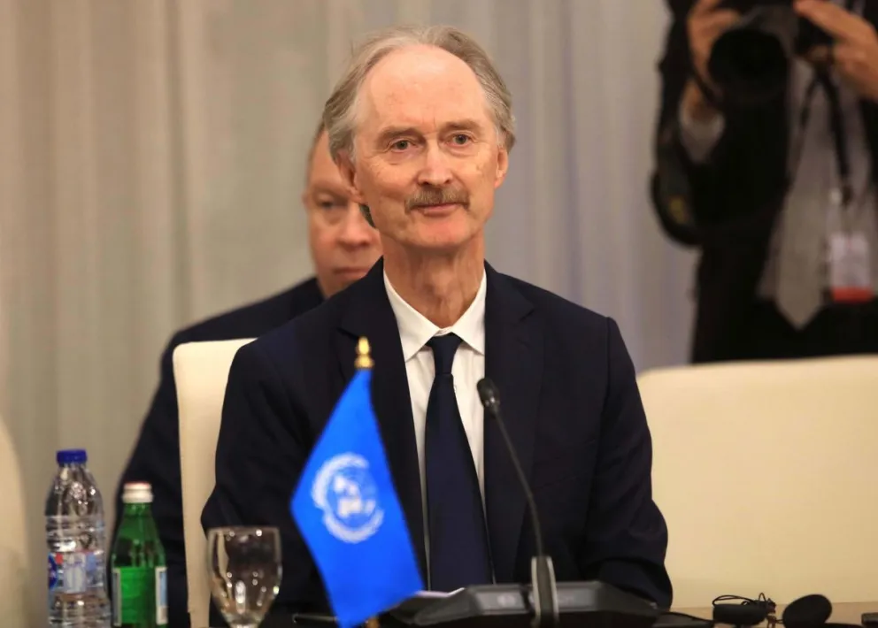El enviado especial de la Onu para Siria, Geir Pedersen. Foto: EFE