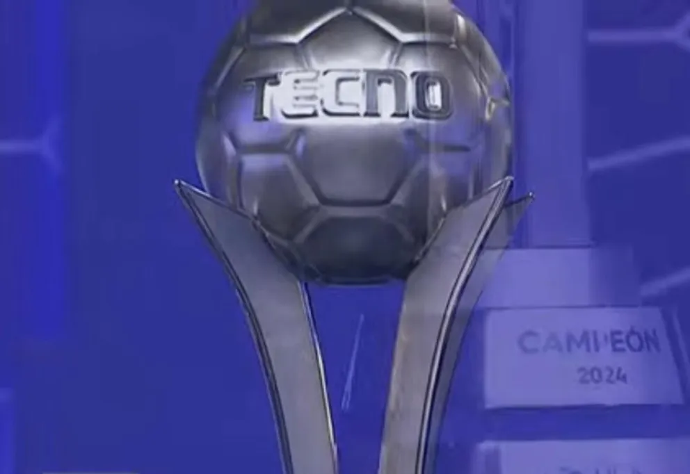 La parte alta del trofeo que se llevará el campeón del Torneo Clausura. Captura de pantalla.